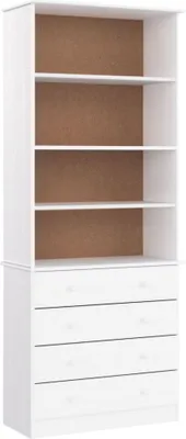 Zdjęcie produktu dla VidaXL 353954, Biały, Drewno, Drewno, Drewno sosnowe, 770 mm, 350 mm