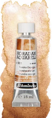 Produktbild von Schmincke Horadam Aquarell - Tundra Orange - 15ml Supergranulierend - 14 981 006