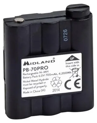 Image de Batterie pour talkie-walkie Midland PB70 PRO/XT70 PRO