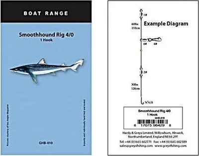 Produktbild von Greys Smoothhound Rig 1 Hook Gr.4/0 Brandungsvorfach