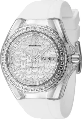 Produktbild von TechnoMarine Cruise TM-121171 Damenarmbanduhr - Quarzwerk - Edelstahl mit Silbernem Zifferblatt - 40 mm