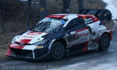 Productafbeelding van IXO 1:43 Toyota GR Yaris Rally1 - #18 - WRC - Rally Monte Carlo - T. Katsuta/A. Johns