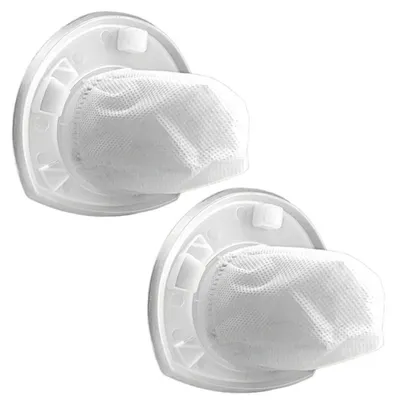 2 Filterbecher Ersatzfilter für Handstaubsauger, waschbar