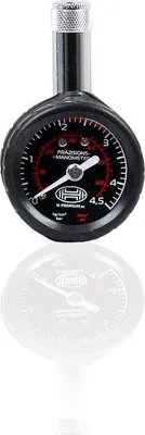 Produktbild von HEYNER® Reifendruckprüfer Luftdruckprüfer Manometer Kontrollsystem für Reifen bis 4,5 bar Druckprüfer für Auto Fahrrad und Motorrad