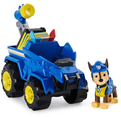 Image de Spin Master 30551 - Paw Patrol Dino Rescue Chases Véhicule de base avec mécanisme de rétraction