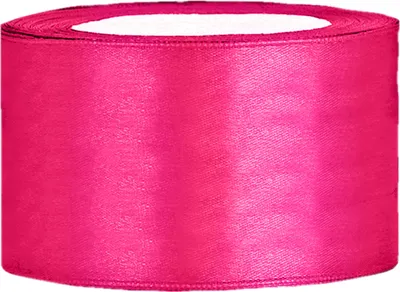 Produktbild von Satinband pink B:38mm, L:25m