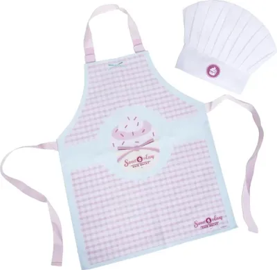Produktbild von Knorrtoys Set Kochschürze + Kochmütze
