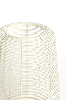 Produktbild von Light & Living - Laterne ADETA - Ø18x21cm - Weiß