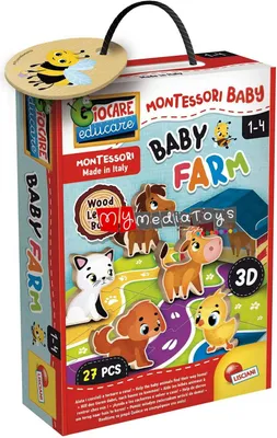 Produktbild von Montessori-Spiel – Spaß mit Tieren