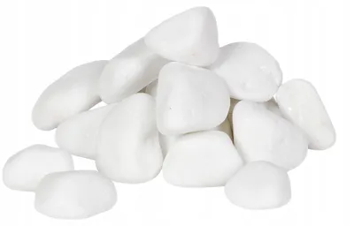 Produktbild von Aquarium Kies, Gartenkies Schneeweiß 3-6 cm Sack 20 kg