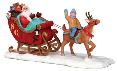 Productafbeelding van Kerstfiguur Santas sleigh LEMAX