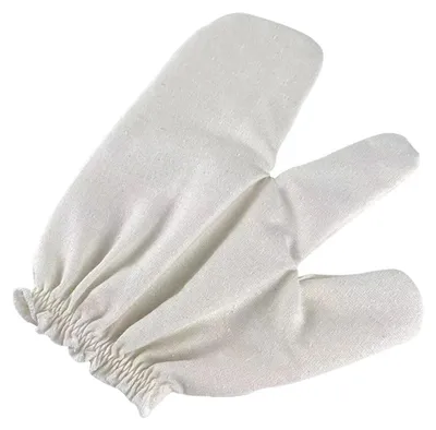 Produktbild von Garshana Handschuhe Grege Seidenhandschuhe Ayurvedische Massage-Körperpeeling-Handschuhe für Peelingbadmassage