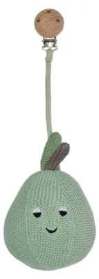 Produktbild von OYOY Mini Yummy Pear Pram Toy Clip Kinderwagen-Spielzeug mit Clip aus Baumwolle Baby Anhänger Birne Fun Foods 0+ M107686