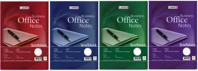 Zdjęcie produktu dla LANDRÉ 100050250 LANDRÉ Briefblock Office, A4, 100 Blatt, 70 g/qm, kariert