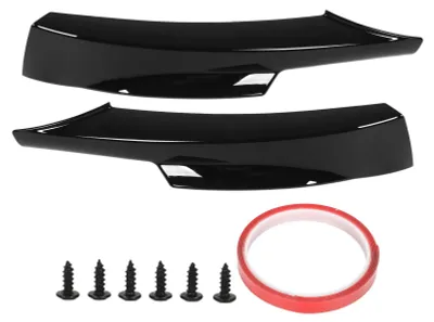 Produktbild von Vordere Stoßstangenlip - Bumper-Eckspoiler - Unterstoßstangen-Schutz - ABS-Material