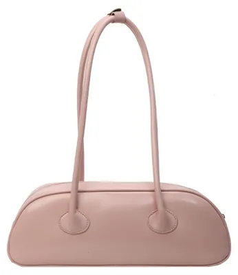 Immagine prodotto di Elzusha - Piccola borsa a tracolla da donna, in ecopelle, color rosa