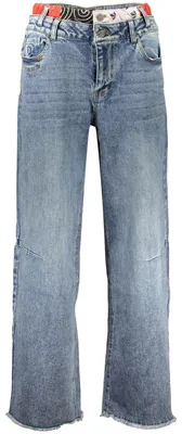 Image de Jeans En Denim Bleu Pour Femme Desigual
