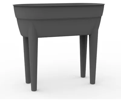 Image de EDA 013587 G.ANT CX EDA Bac à plantes "OSAKA", (L)780 x (H)680 mm, anthracite