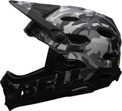 Produktbild von Bell SUPER DH Spherical Fahrradhelm matte/gloss black camo M Schwarz