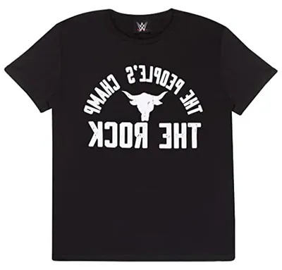Productafbeelding van Jongens T-shirt Zwart 7-8 jaar - WWE Superstars