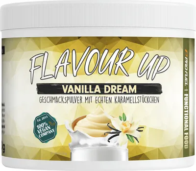Produktbild von ProFuel Flavour Up (250g) Vanilla Dream - Funktionelle Lebensmittel - Geschmacksstoffe/Süßstoffe