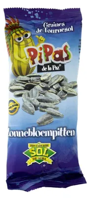 Obrázok produktu pre Tostaderos Pipas Paz Slnečnicové semienka 50 x 30 g – Chrumkavý snack