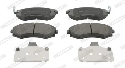 Produktbild von FERODO Bremsbeläge Satz Vorne für HYUNDAI MATRIX (FC) FDB1737