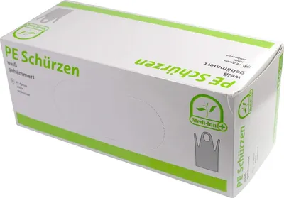 Produktbild von Weiße PE-Schürzen in Spenderbox (80 x 125 cm, 100 Stück)