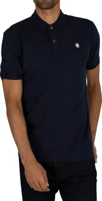 Produktbild von G-Star Herren Dunda Slim Poloshirt, Blau XL