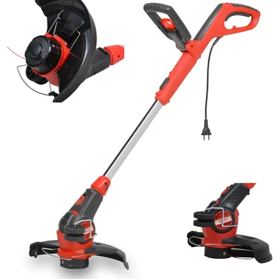 Produktbild von HECHT 630 Freischneider Rasentrimmer Elektro | 600 W | 30 cm Schnittkreis | 2-Fadenschneidsystem
