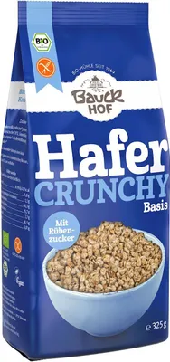Obrázok produktu pre BEZLEPKOVÉ OVSENÉ KRUNKY, 325 g - BAUCK HOF