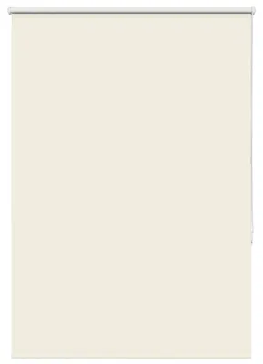 Obrázok produktu pre vidaXL zatemňovacia roleta krémová biela 110x130cm šírka látky 105,7cm