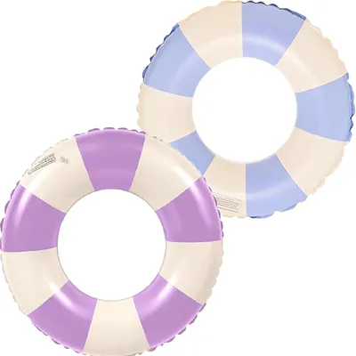 Produktbild von Aufblasbarer Schwimmring für Erwachsene, Luftmatratze Schwimmring, 1 Stück, für Sommerpoolparty