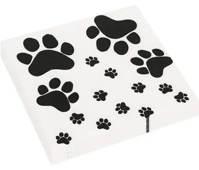 Productafbeelding van 20 Stuks Servetten met Safari Dierenprint voor Feestjes