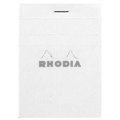 Image de RHODIA Bloc-notes No. 11 DIN A7 quadrillé blanc 80 feuilles