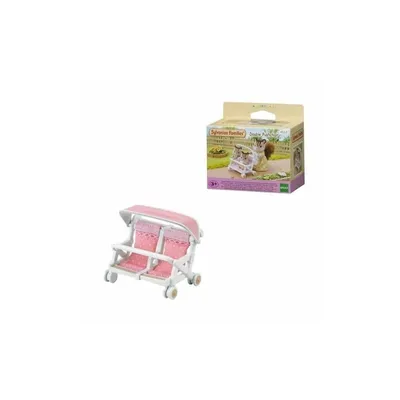 Obrázek produktu pro Sylvanian Families Kočárek Pro Dvojčata 10394533 10394533