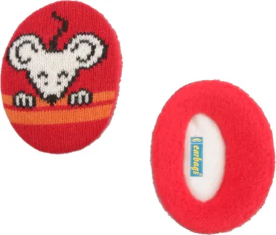 Produktbild von (( earbags | FASHION Ohrenwärmer , Strickmaus Rot, M
