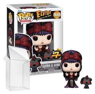 Productafbeelding van Funko Pop! Films: Elvira, de meesterin van de duisternis - Elvira & Gonk #1648, exclusief 7BAP-editie
