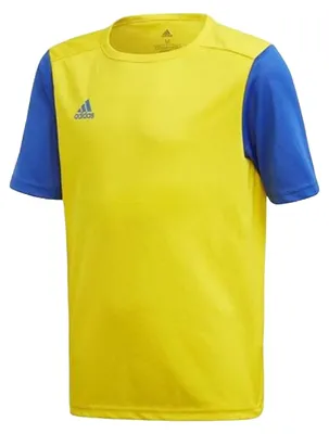 Produktbild von Adidas - "Estro 19" Fußball Trikot für Kinder PP1882 (128) (Blau/Gelb)