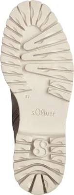 Produktbild von s.Oliver Damen Stiefelette schaftumspielende Schnürung Profilsohle 5-25213-41, Größe:38 EU, Farbe:Grau