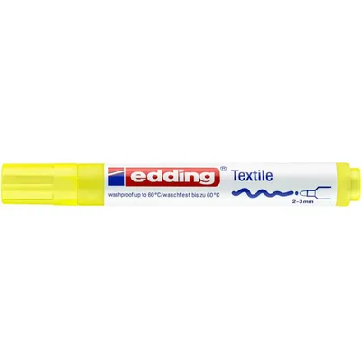 Produktbild von Edding 4500, 1 Stück(e), Gelb, Rundspitze, 2 mm, 3 mm, 138 mm