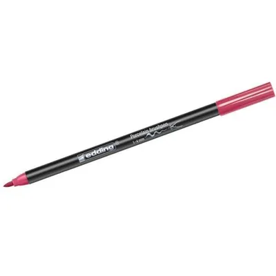 Produktbild von Edding Porzellanpinselstift 4200 1-4 mm karminrot