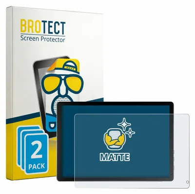 Produktbild von 2x BROTECT Schutzfolie für Muisoo MSOKB1001 10.1" Displayschutz Displayschutzfolie Folie Matt Entspiegelungsfolie