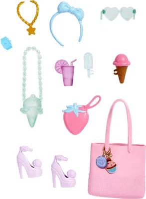 Image de Mattel GWD98 ; HJT28 - Barbie Fashion Pack 5