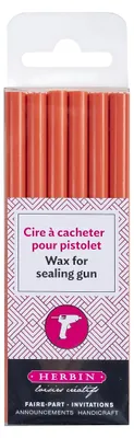 Produktbild von Herbin 6 Wachsstangen f Pistole Citrouille