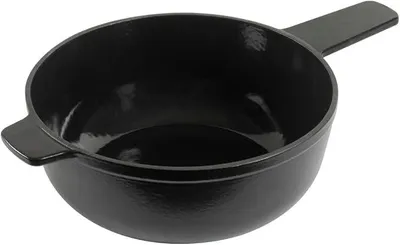 Imagen del producto de 32324: Olla para fondue de hierro fundido, apta para inducción, 3,2 litros