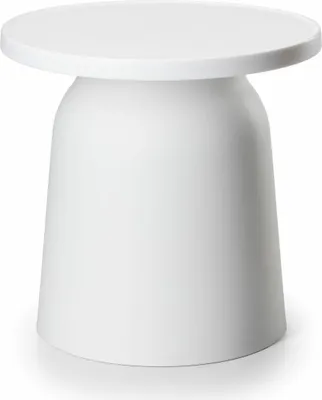Produktbild von HowHomely | Couchtisch - OTTO1 - Weiß - Minimalistisches Design - Wetterfest und funktional - Wohnzimmertisch
