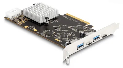 Obrázek produktu pro DELOCK PCI Express x8 Karte mit 2 x USB 20 Gbps USB Type-C