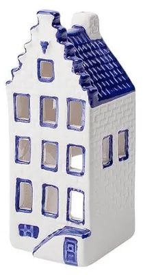 Obrázok produktu pre Heinen Delfts Blauw – Držiak na čajovú sviečku, model domček