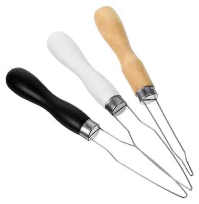 Produktbild von 3-teiliges Knopfhilfswerkzeug aus Edelstahl